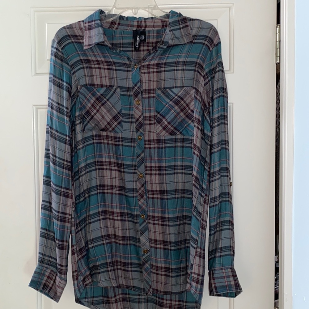 Multi color flannel